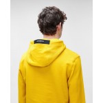 Diagonal Raised Fleece Pullover Hoodie 12CMSS023A005086W239